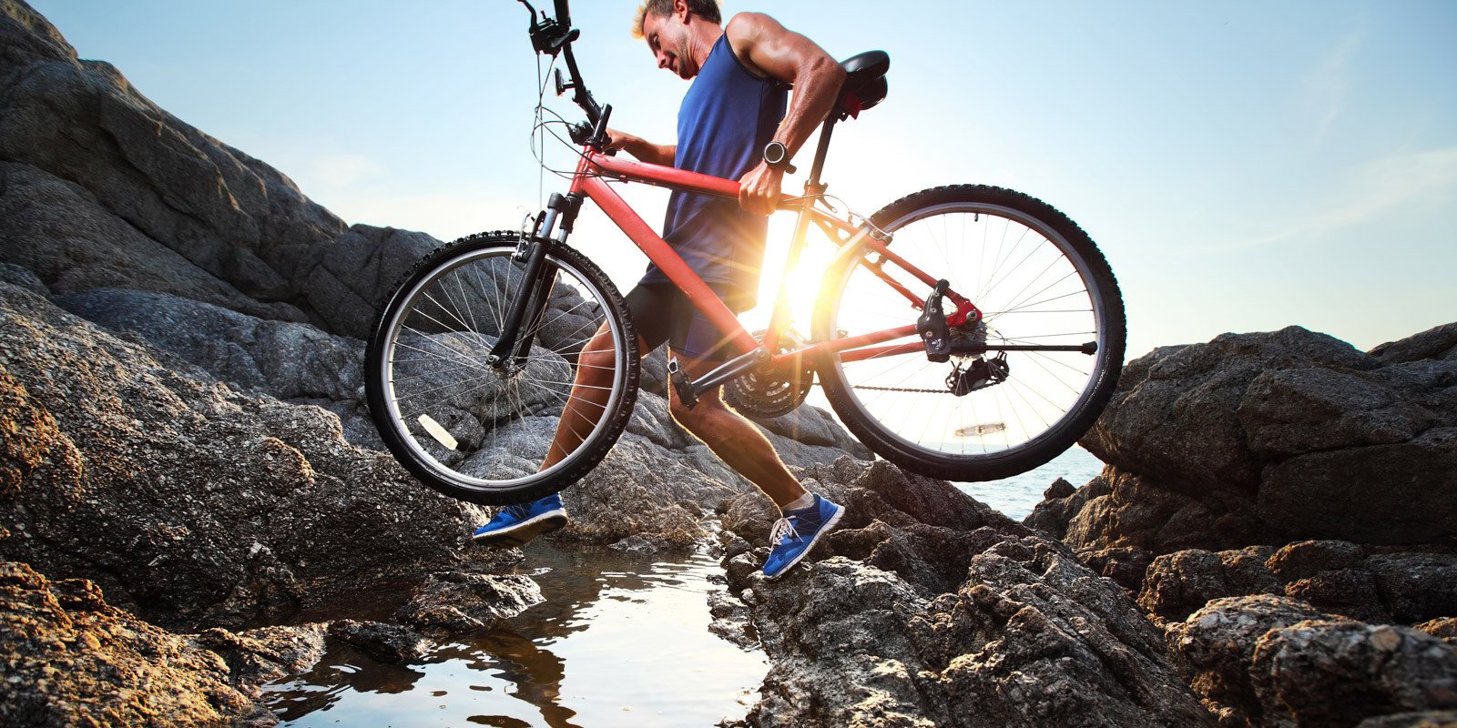 5 km cross country cycling using All Terrain Cycles