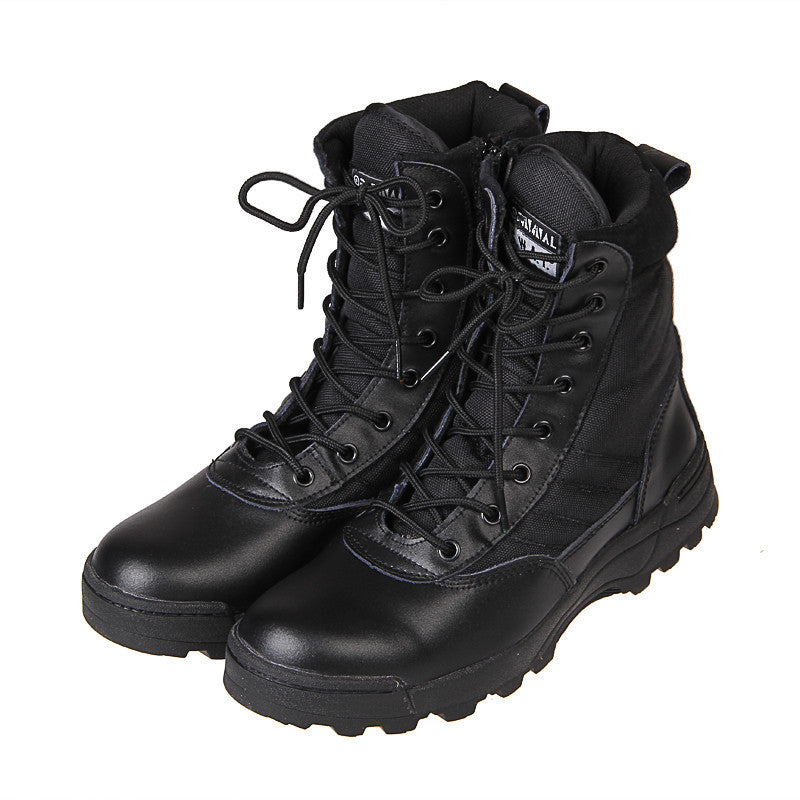 Hiking Lace Up Leather Boots
