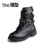 British Classic Women Motorcycle Boots