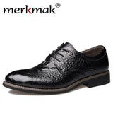 Genuine Leather Men's Oxford Shoes