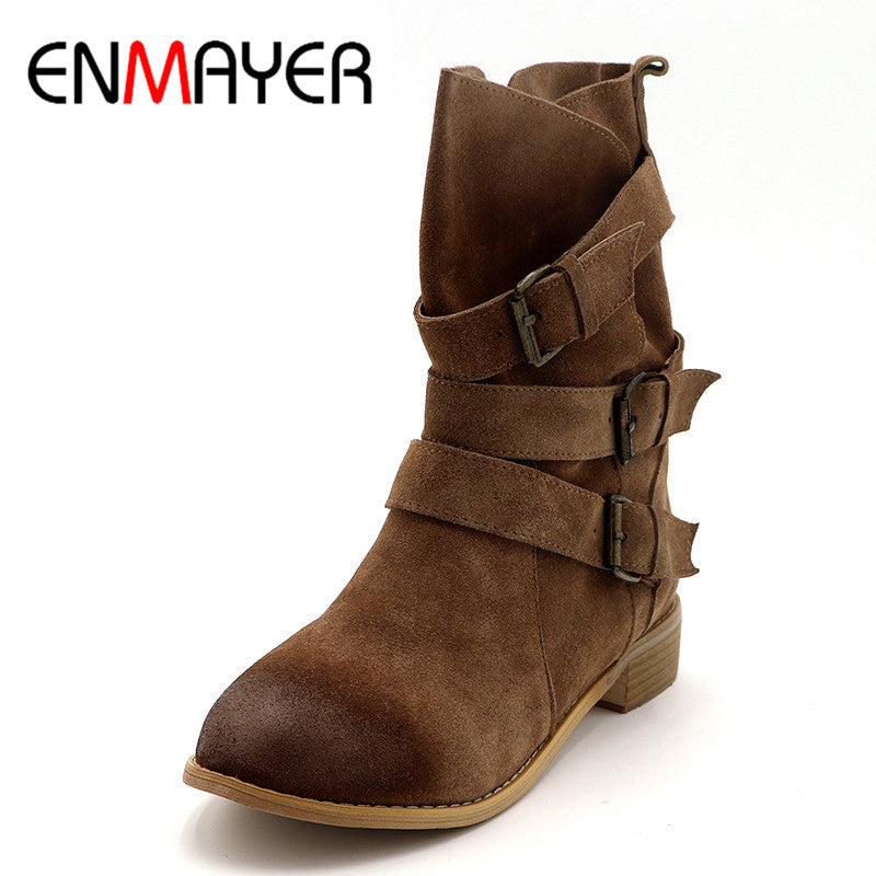 ENMAYER Shoes Woman Winter Boots