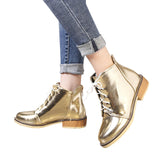 HEE GRAND Silver Gold Boots