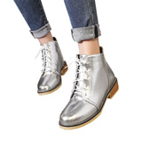 HEE GRAND Silver Gold Boots
