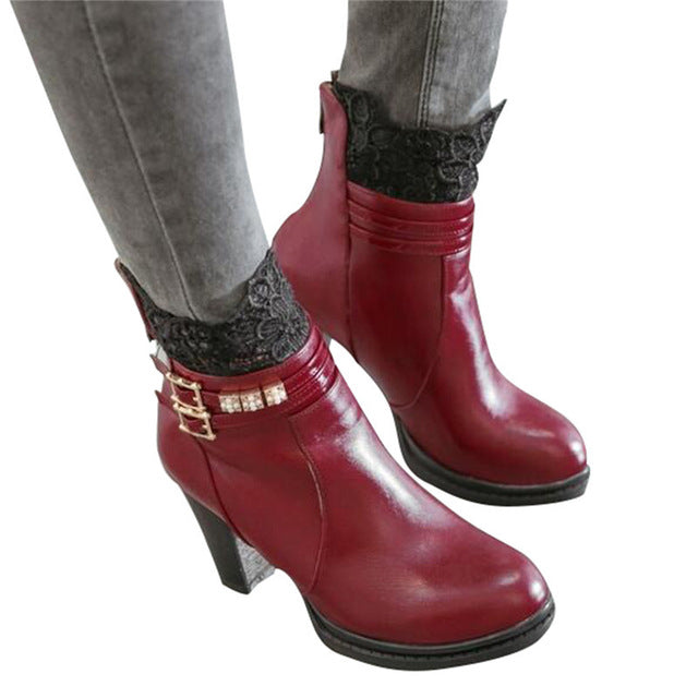 HEE GRAND Women Fashion Boots