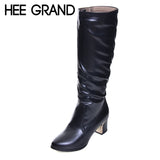 HEE GRAND Women Fashion High Boots