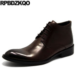 Chukka Brown Leather Boots