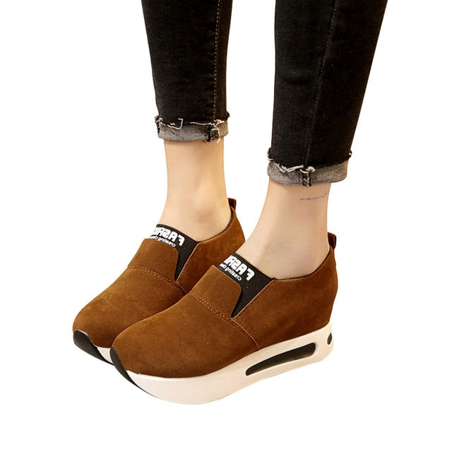 Silver Loafer Creepers  Shoes