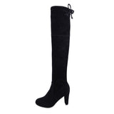 Winter Woman  thigh high boots