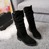 Women Sweet Stylish Flat Flock Shoes