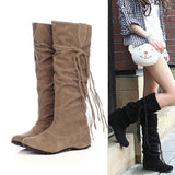 Thigh High Tessals Motorcycle Shoes