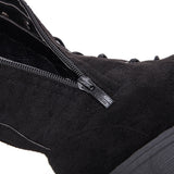Women Cross-tied  High Boots