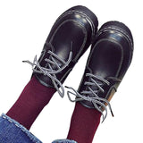 Vintage Oxfords Platform Casual Shoes