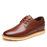 Tangnest Leather Men Dress Shoes