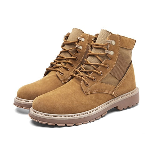 BUVAZIK 2018 spring and autumn men's boots