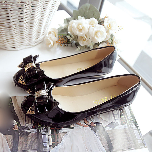 Spring Autumn Toe Flat Heel