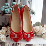 Spring Autumn Toe Flat Heel