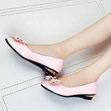 Spring Autumn Toe Flat Heel