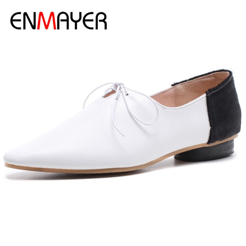 ENMAYER Genuine Leather Shoes