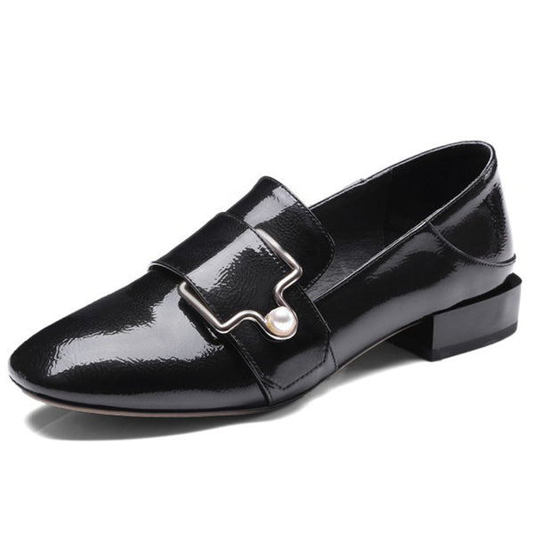 ENMAYER Metal Decoration Shoes