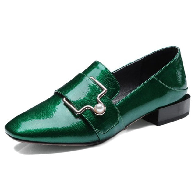 ENMAYER Metal Decoration Shoes