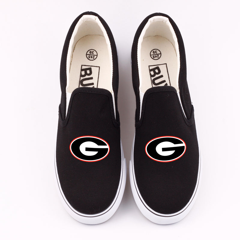Hip Hop Cool Georgia  Canvas Shoes