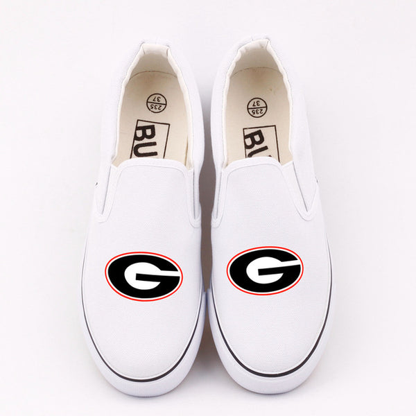 Hip Hop Cool Georgia  Canvas Shoes