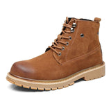 Tangnest Cowboys Ankle Casual Buckle Boot