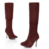 BONJOMARISA Over The Knee High Boots