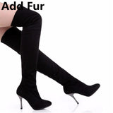 BONJOMARISA Over The Knee High Boots