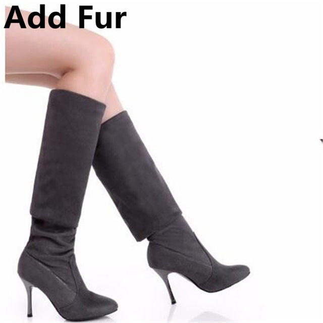 BONJOMARISA Over The Knee High Boots