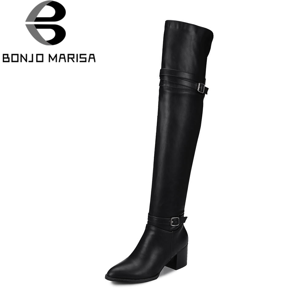 BONJOMARISA  women's Knight Boots