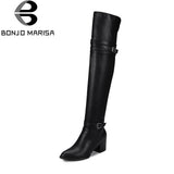 BONJOMARISA  women's Knight Boots