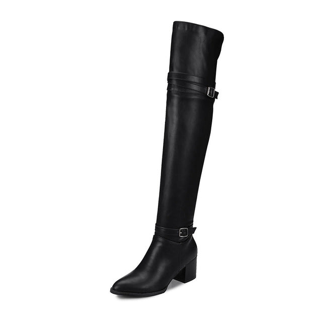 BONJOMARISA  women's Knight Boots