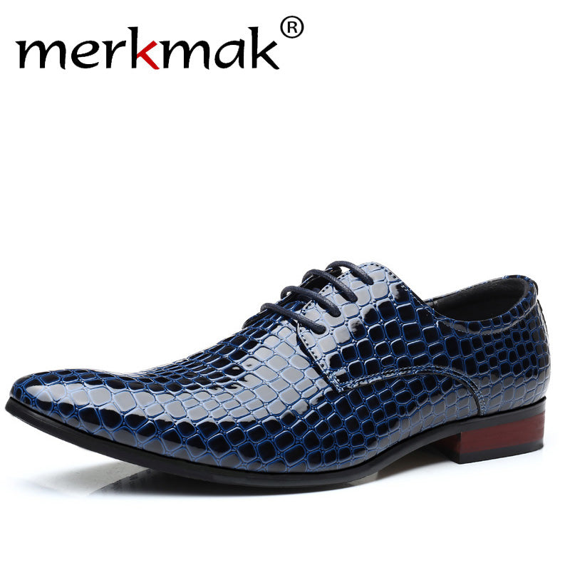 Merkmak 2018 Men Brogue Shoes