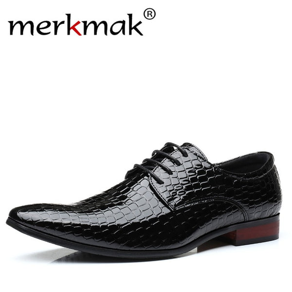 Merkmak 2018 Men Brogue Shoes