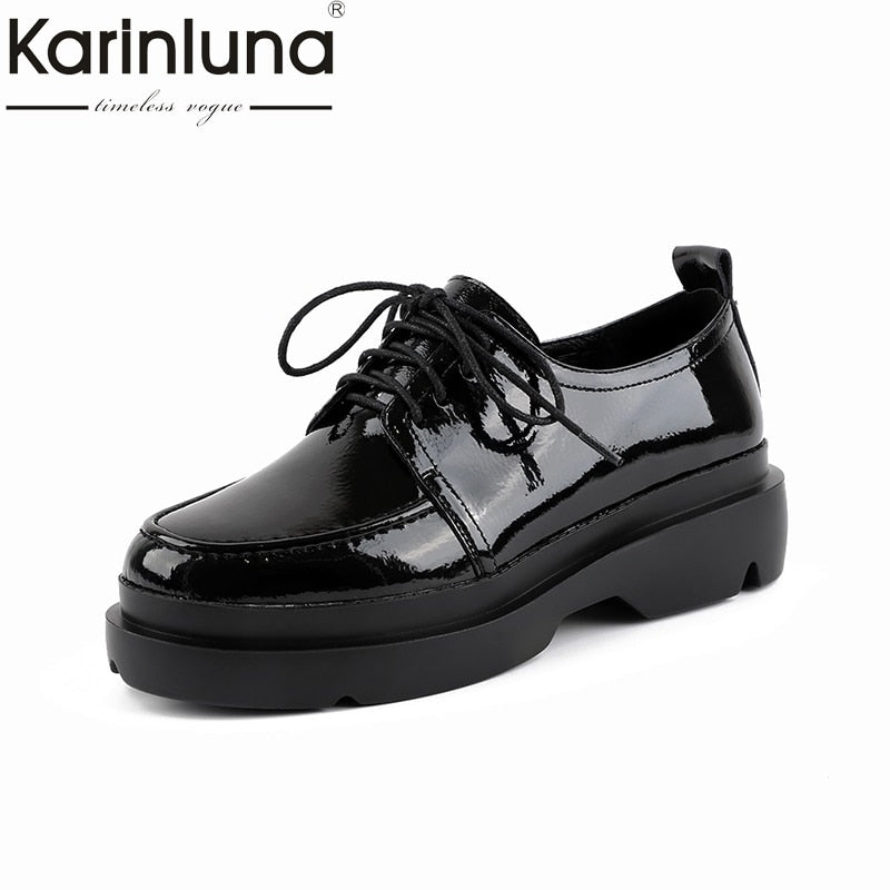 Spring Woman Cow Leather Shoes