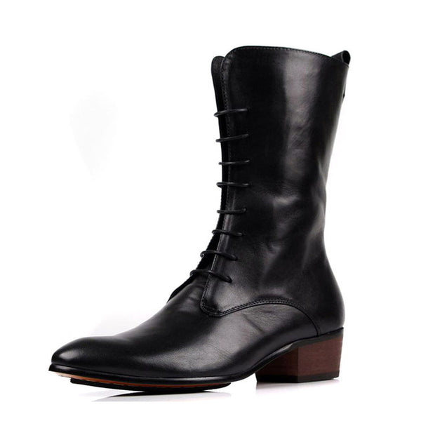 Mid-Calf Riding Boots For Men