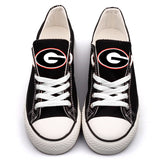 US State Of Georgia Canvas Shoes