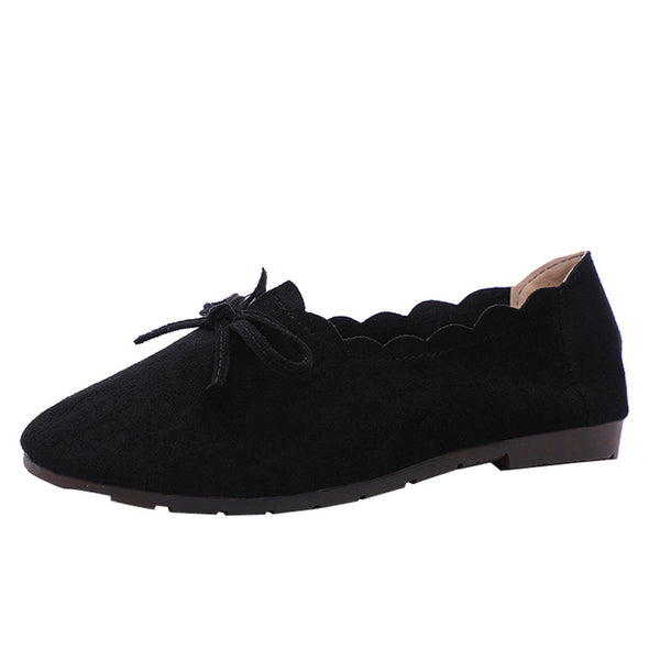 Flat Single Shoes Peas Boat Shoes