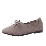 Flat Single Shoes Peas Boat Shoes