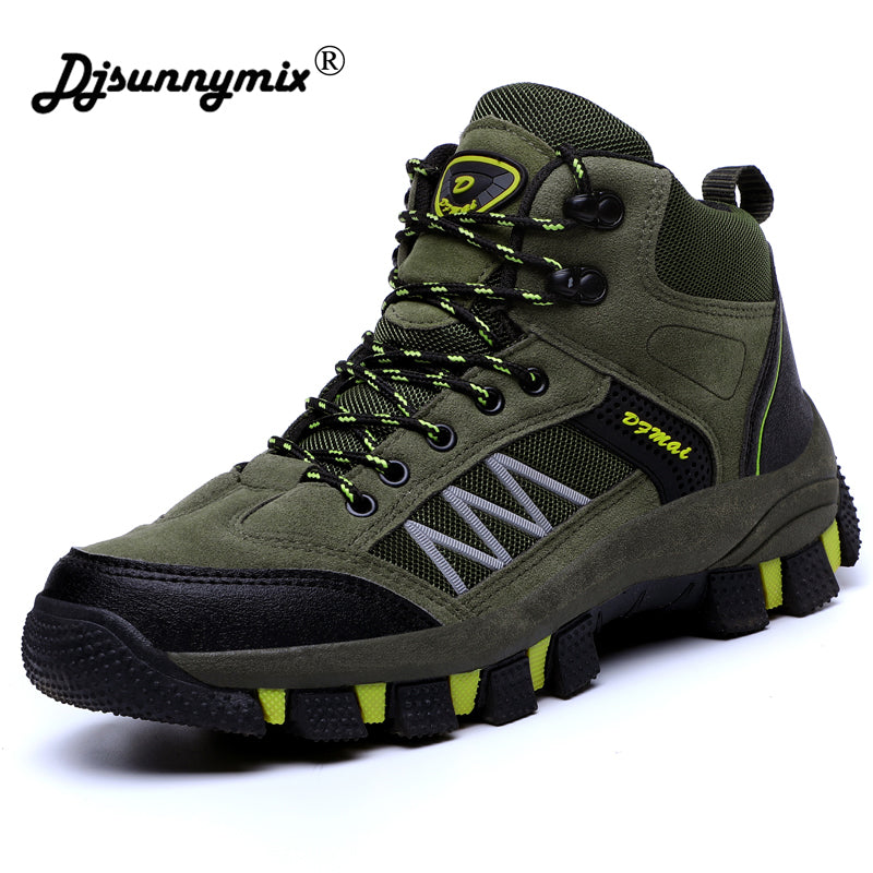 DJSUNNYMIX Men Snow Boots