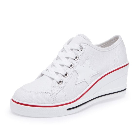 XEK Wedges Badge High Shoes