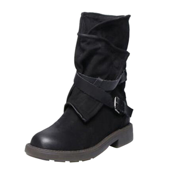 Fashion Medium Military Boots
