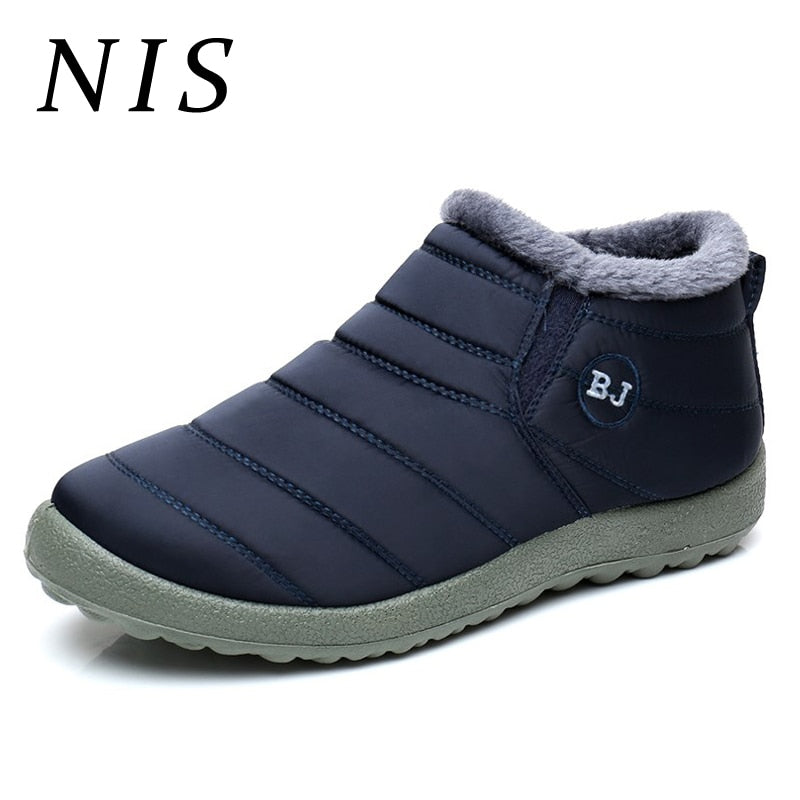 Plush Fall Winter Boots Women Shoes