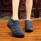 Plush Fall Winter Boots Women Shoes