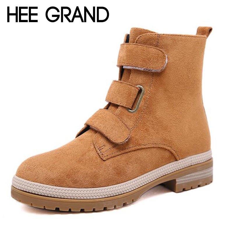 HEE GRAND Women Autumn Ankle Boots