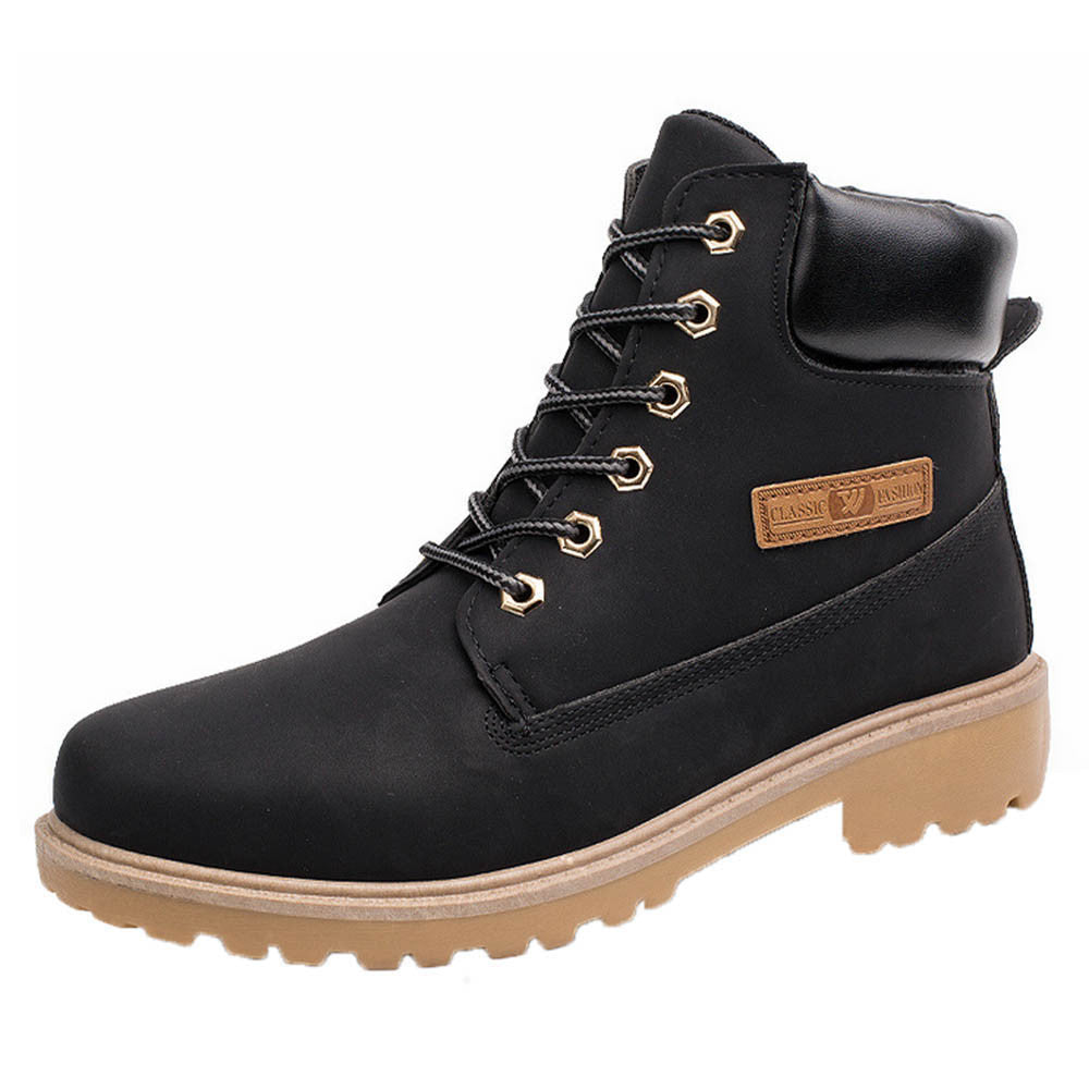 Hot Sale Big Size Leather Boots