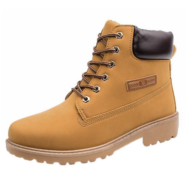 Hot Sale Big Size Leather Boots