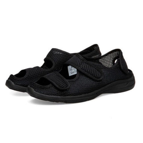 Deformed foot puffy shoes