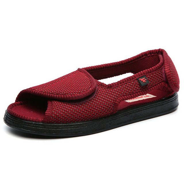 2017Summer dew toe diabetic shoe